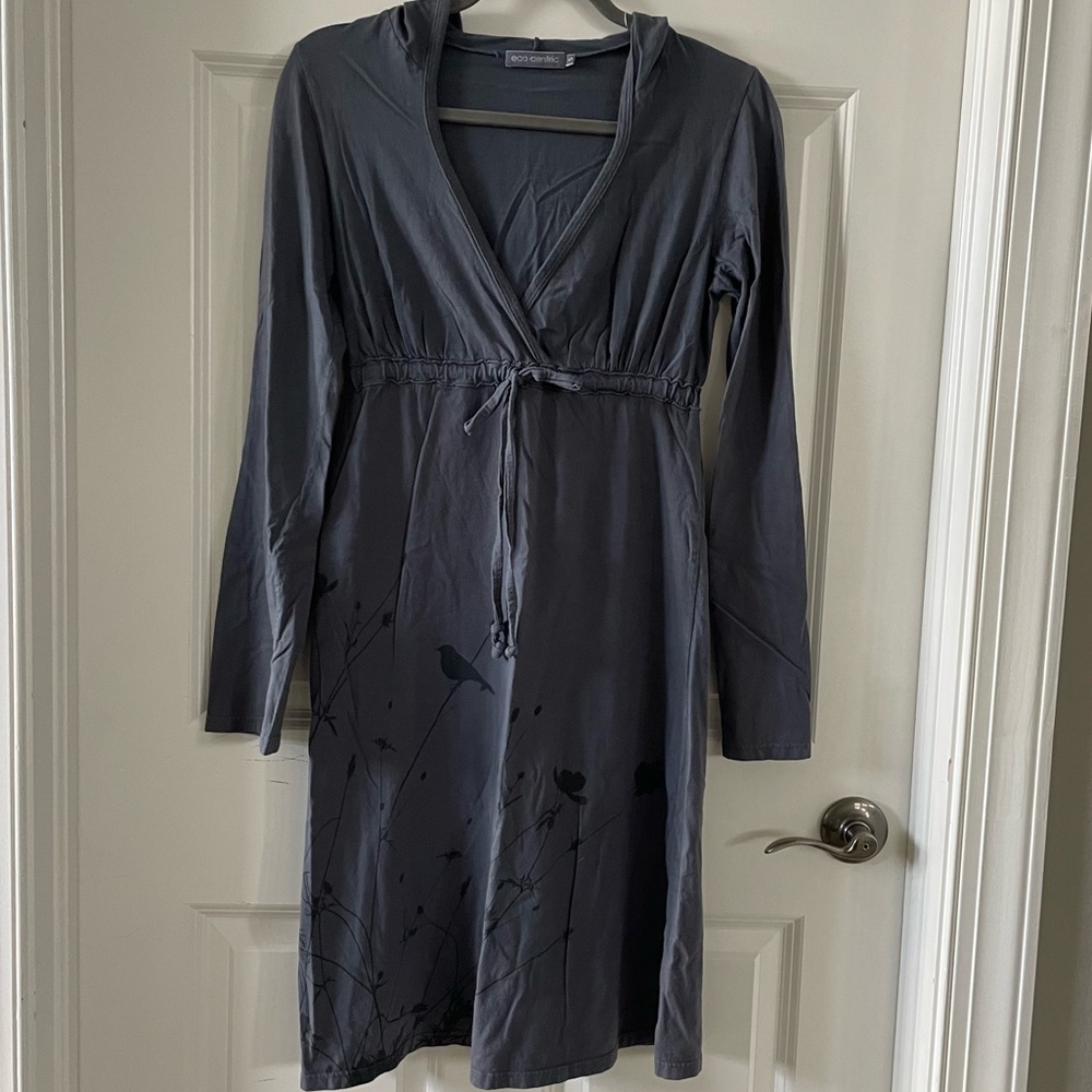 Eco-Centric organic cotton hoodie dress